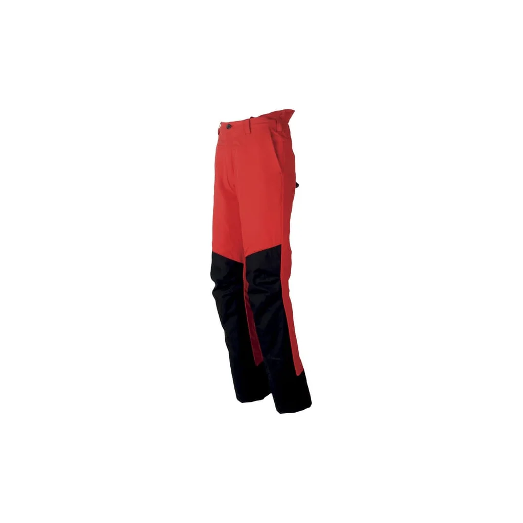 Pantaloni protecție motofierăstrău M talie 32-36" roșu SIP