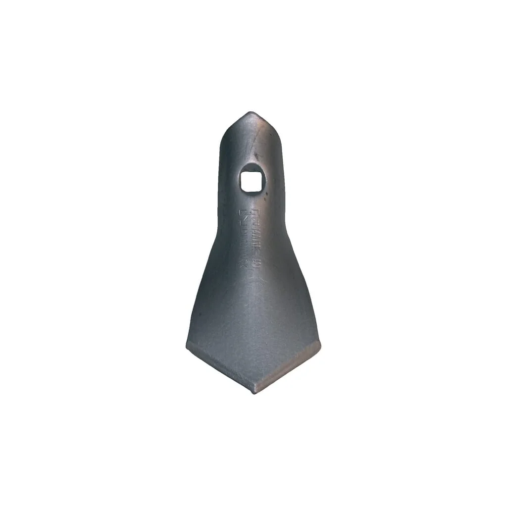 Vârf de cultivator, 140x70x4mm, 1 orificiu, potrivit pentru Kongskilde