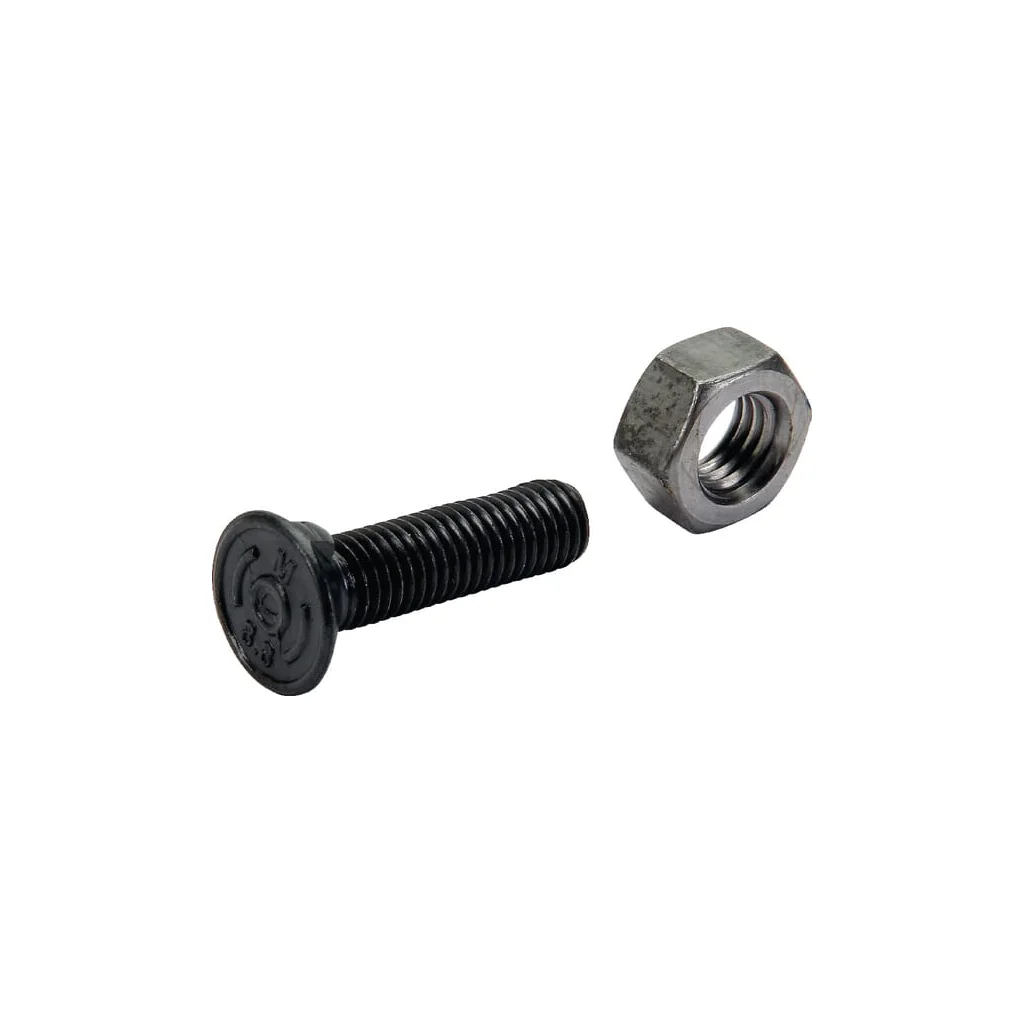 Șurub și piuliță de plug M10x40, 2 Nib DIN11014 cl. 8.8