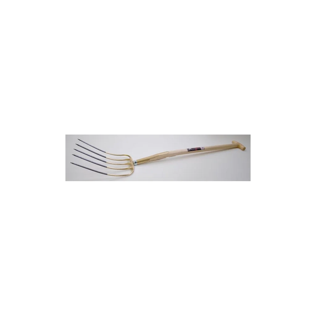 Furcă gunoi 5 dinți cu coadă 90cm