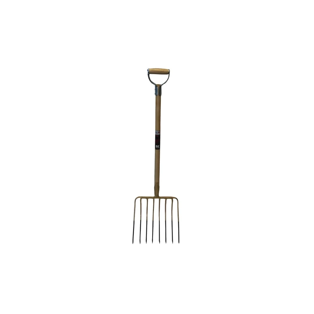 Furcă porumb 8 dinți cu coadă YD 85cm
