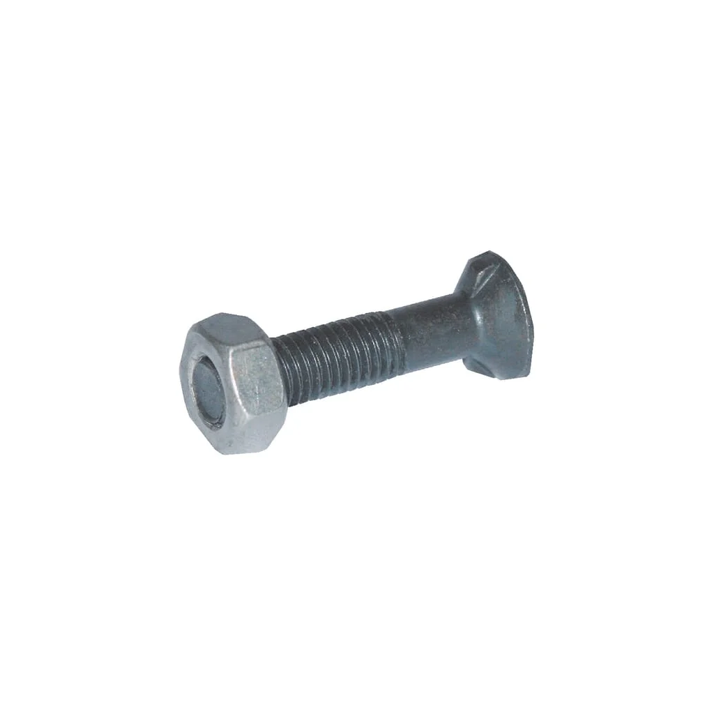 Șurub și piuliță de plug M10x50, 2 Nib DIN11014 cl. 8.8