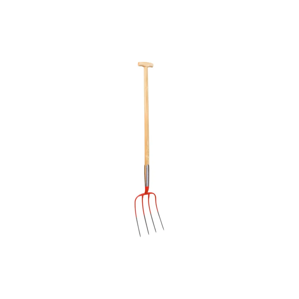 Furcă 4 dinți cu coadă și mâner T 100cm