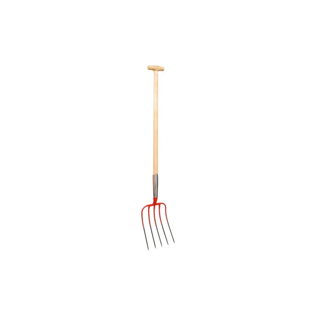 Furcă 5 dinți cu coadă și mâner T 100cm