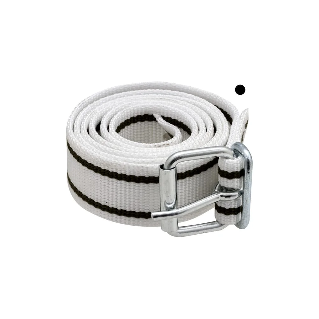 Colier de marcare, 120cm, alb/negru