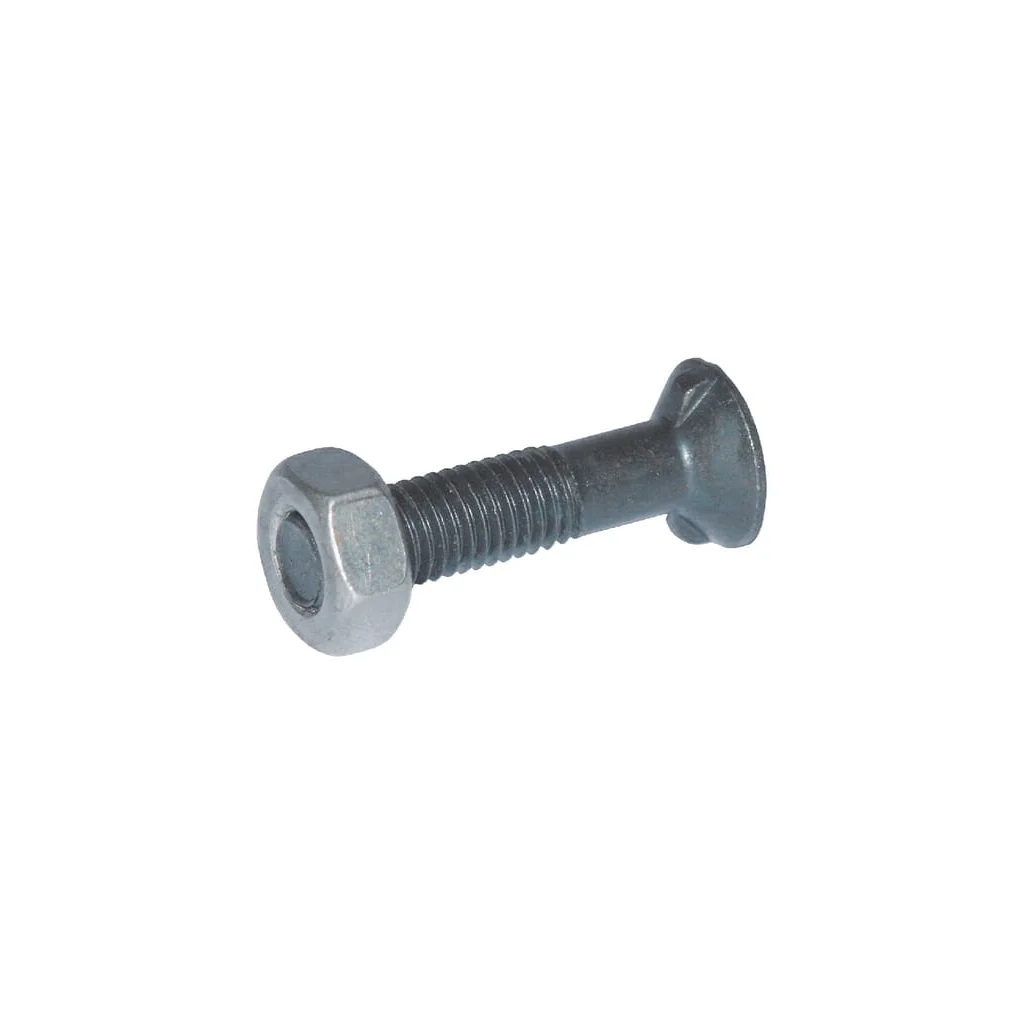 Șurub și piuliță de plug M12x90 10.9, 2 vârfuri