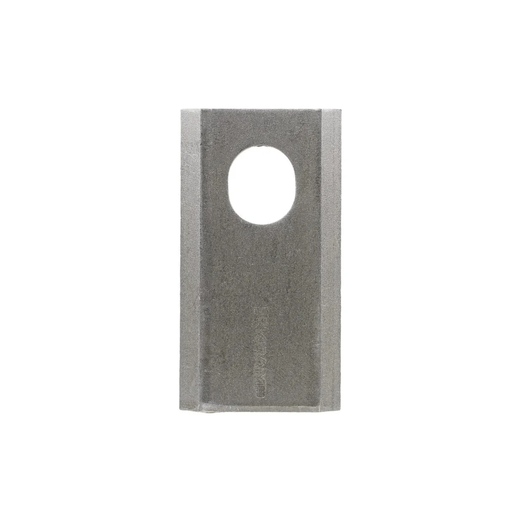 Lamă cositoare stânga/dreapta 93x50x4mm orificiu 24x20mm oval pachet 25 buc. potrivită pentru Kongskilde JF/Stoll
