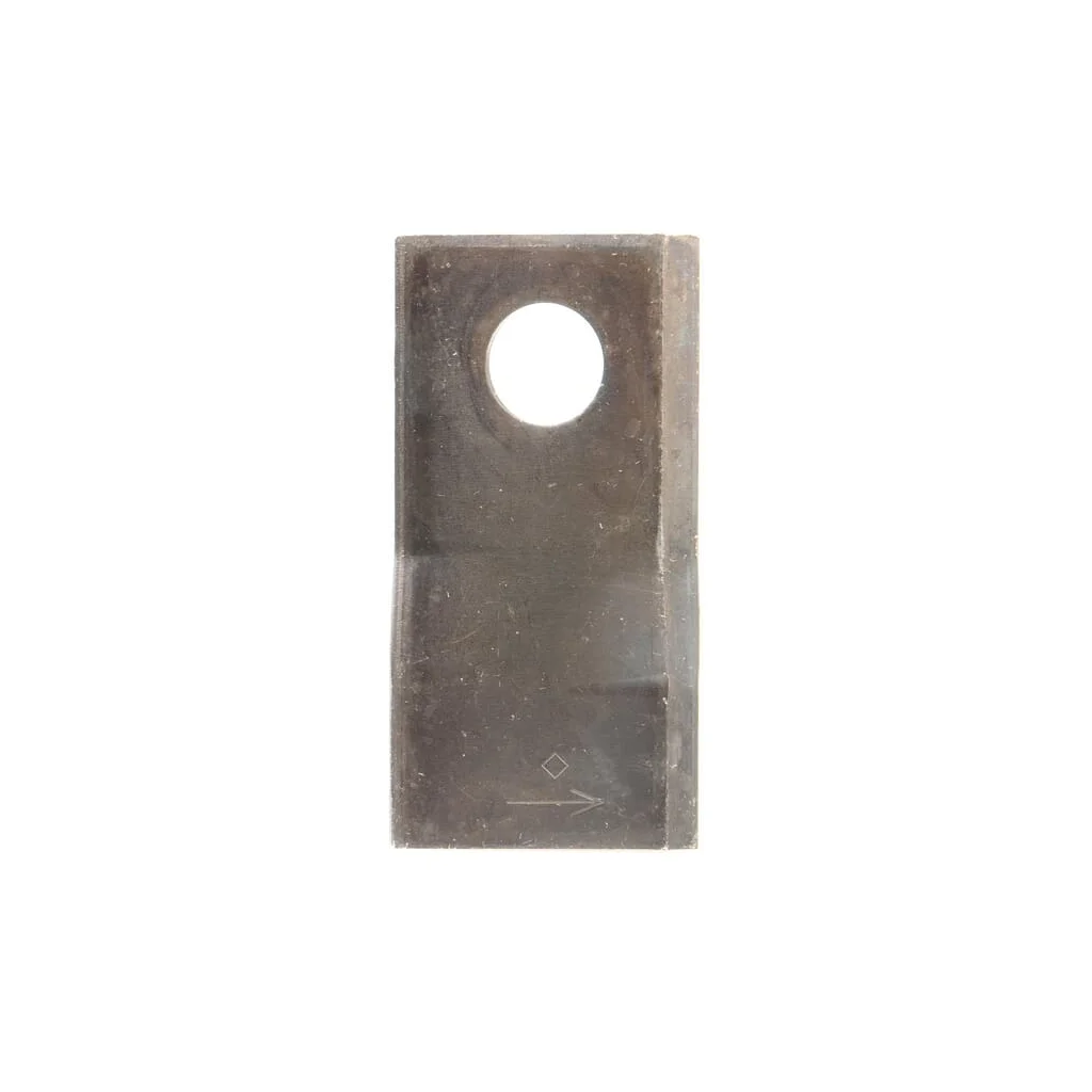 Lamă cositoare stânga 97x48x4mm orificiu 19mm pachet 25 buc. potrivită pentru Kongskilde JF/Stoll