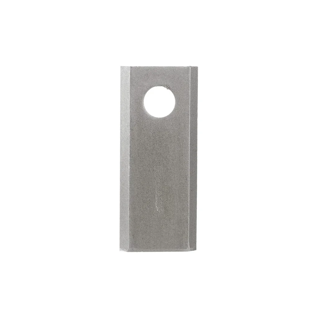 Lamă cositoare stânga/dreapta 114x48x4mm orificiu 19mm pachet 25 buc. potrivită pentru Kongskilde JF/Stoll