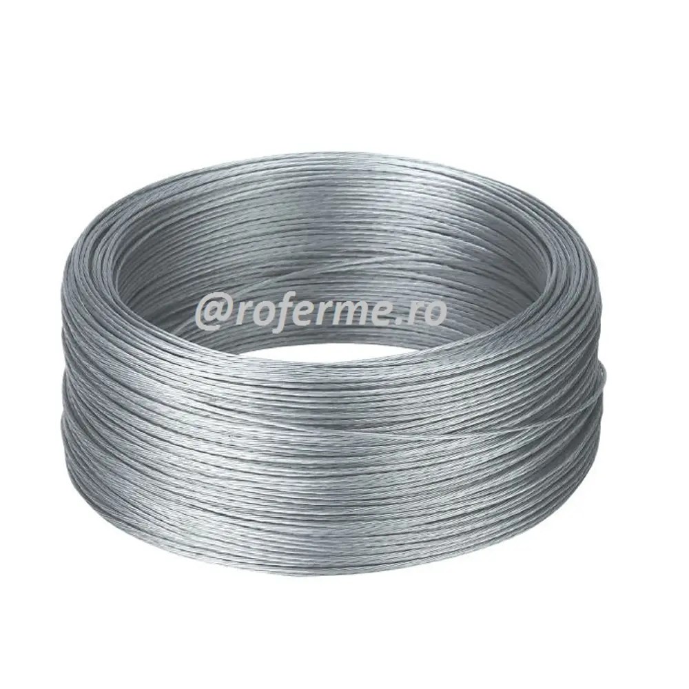 Fir gard electric (sufa metalica impletita) - 1,5 mm, 200 sau 1000 m