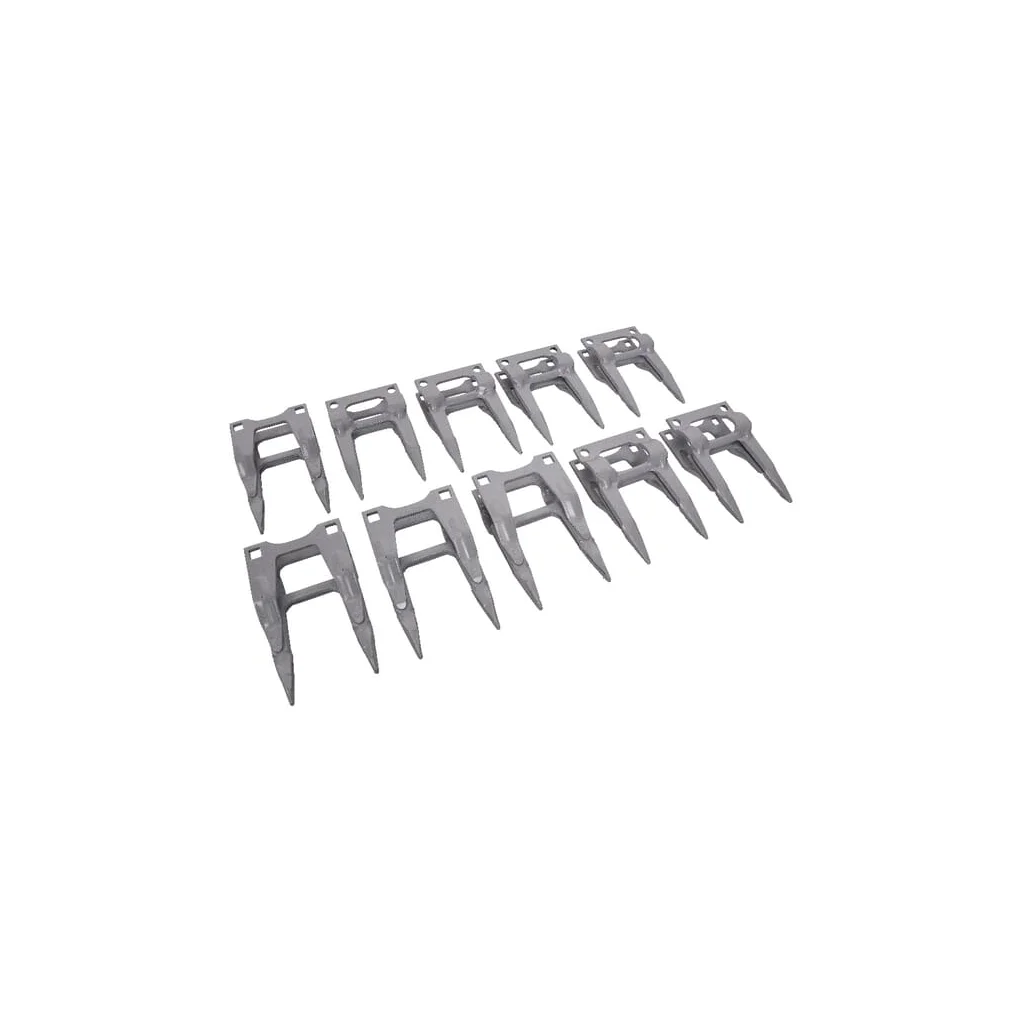 Deget dublu, 17mm, gri (10)