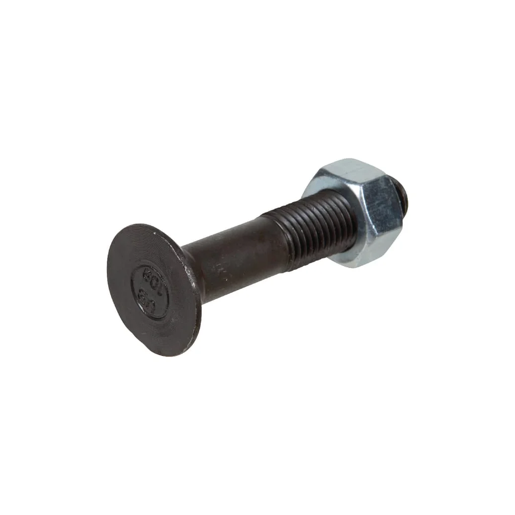 Șurub și piuliță de plug M16x80, 1 Nib DIN604 cl. 10.9