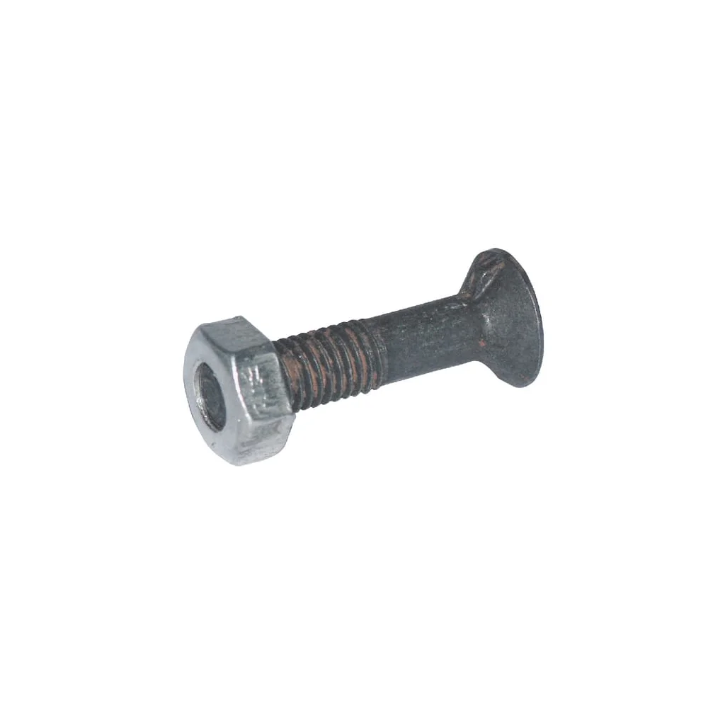 Șurub și piuliță de plug M16x90, 1 Nib DIN604 cl. 10.9