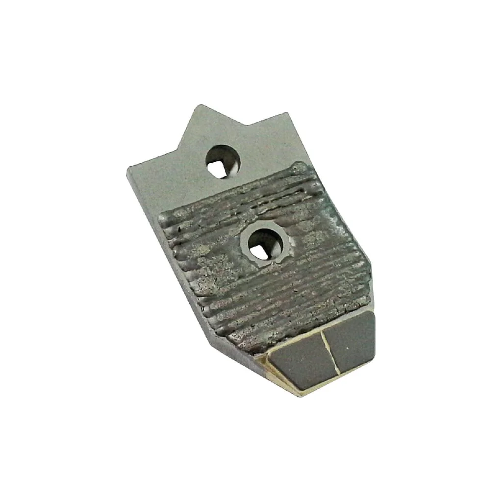 Brăzdar cultivator 215x127x20mm întărit plat 2 orificii potrivit pentru Unia