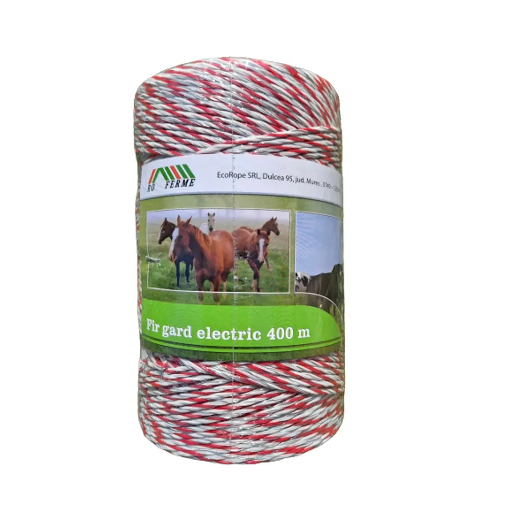 Fir premium pentru gard electric, 9 lite, 100 kg, 400 m