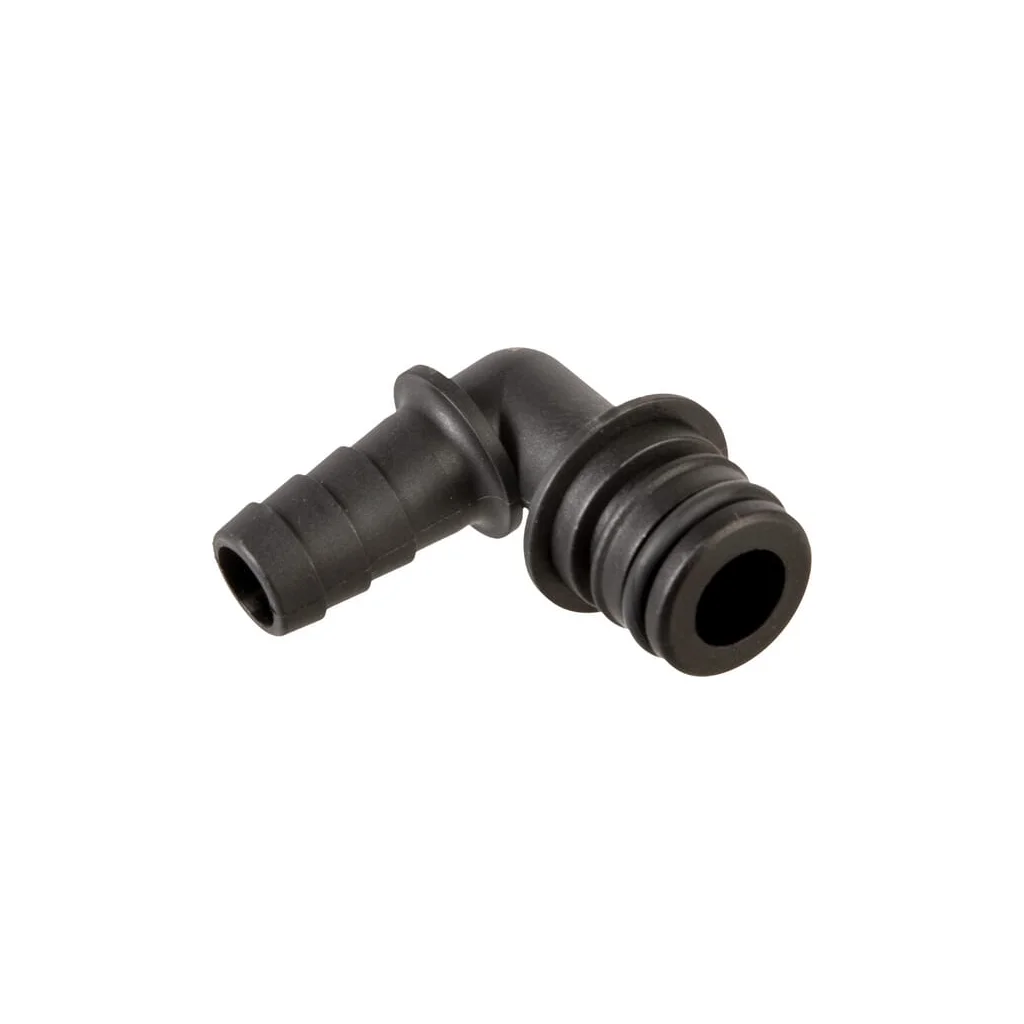 Adaptor cot 90° furtun QC 1/2"