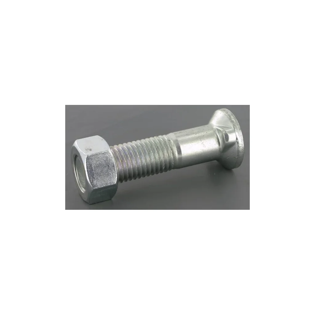 Șurub plug 20x85mm cap rotund înecat 2 aripioare B+N