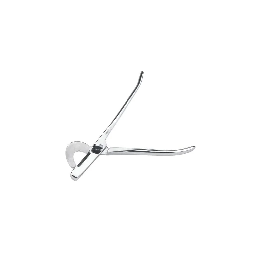 Forceps de castrare din oțel inoxidabil, drepte, 19 cm