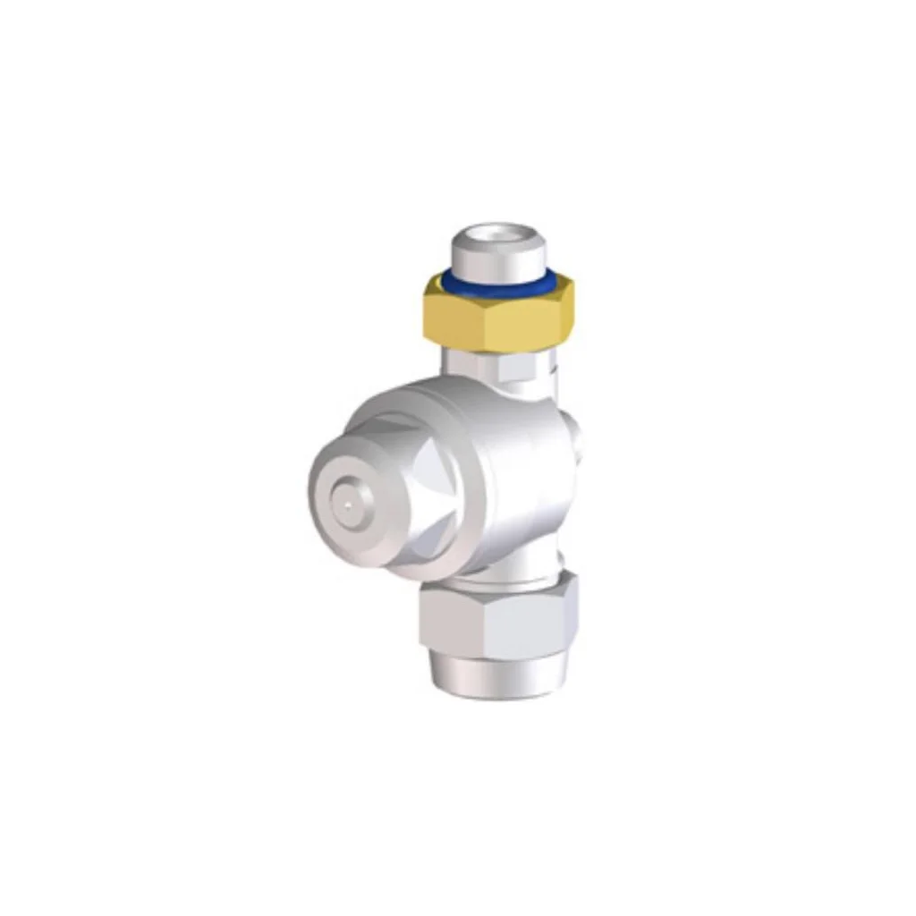 Duză cu piuliță BSP de 1/4", diafragmă FKM, inel O, capac BSP de 3/8"