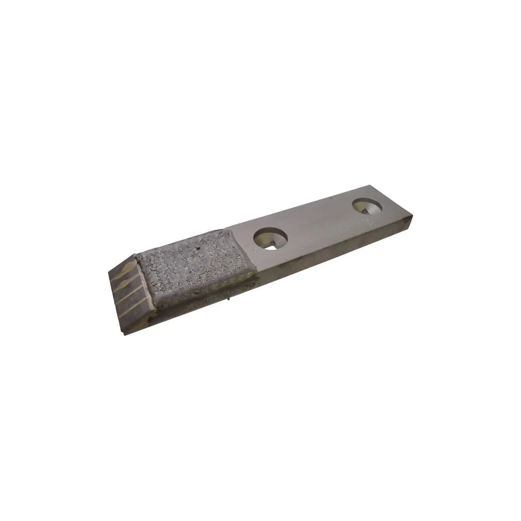 Brăzdar cultivator 300x70x20mm întărit plat 2 orificii potrivit pentru Demblon