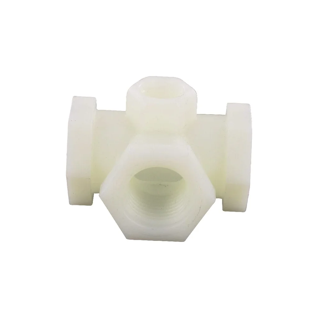 Racord T 1/2" filet interior și port 1/4"