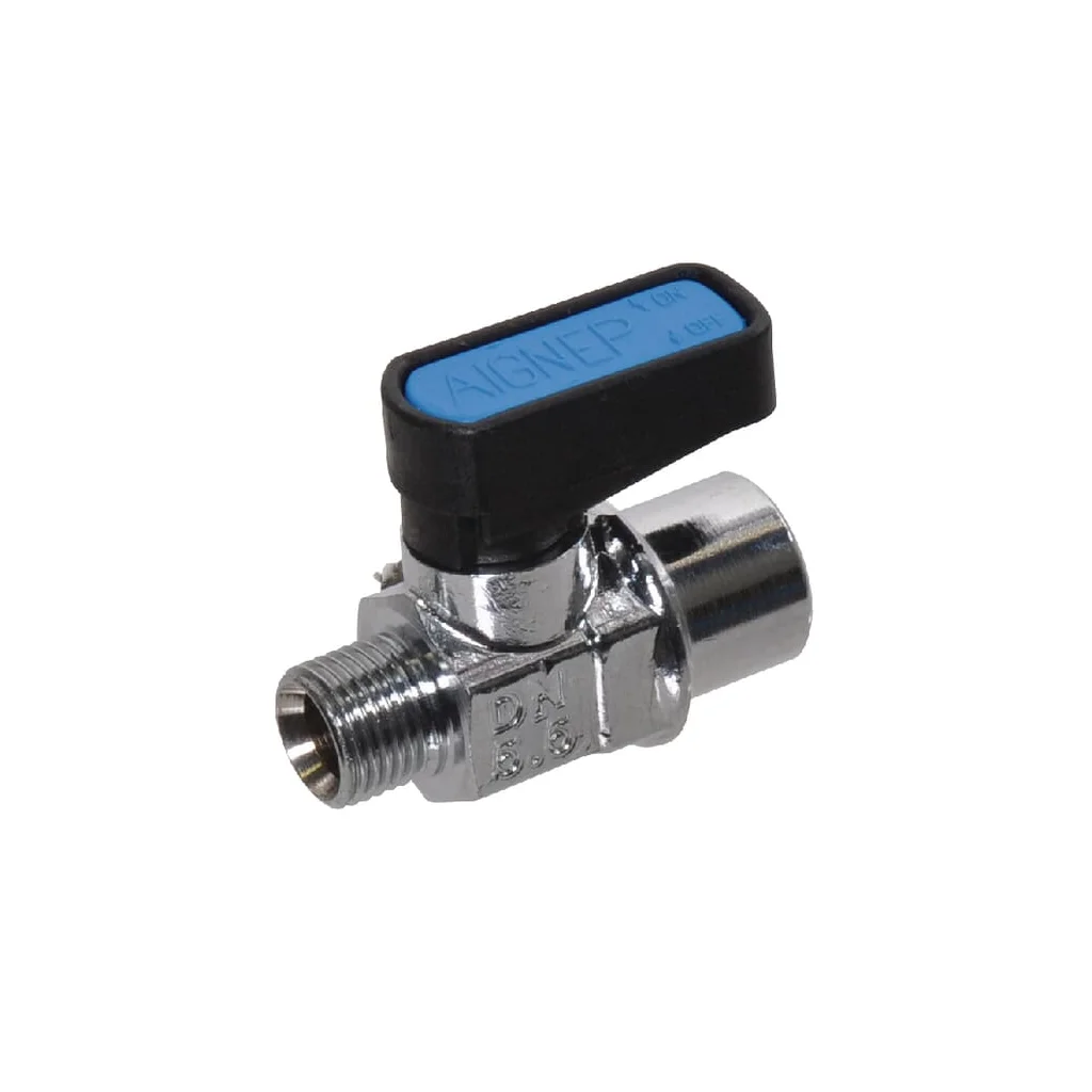 Mini robinet cu bilă 1/8" intrare/ieșire