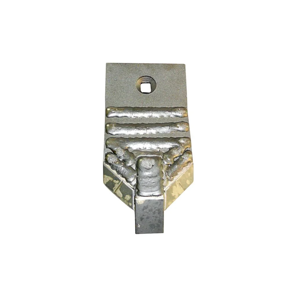 Brăzdar cultivator 180x100x20mm întărit plat 1 orificiu potrivit pentru Razol