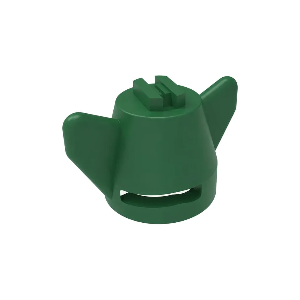 Duză cu ventil plat ISO F-110° 015-verde CT