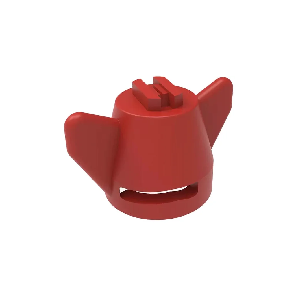Duză cu ventilator plat ISO F-110° 04-red CT
