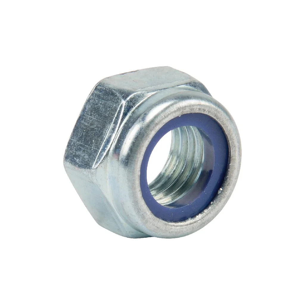 Piuliță hexagonală autoblocantă joasă cu inserție plastic DIN985 M16 grupa 8
