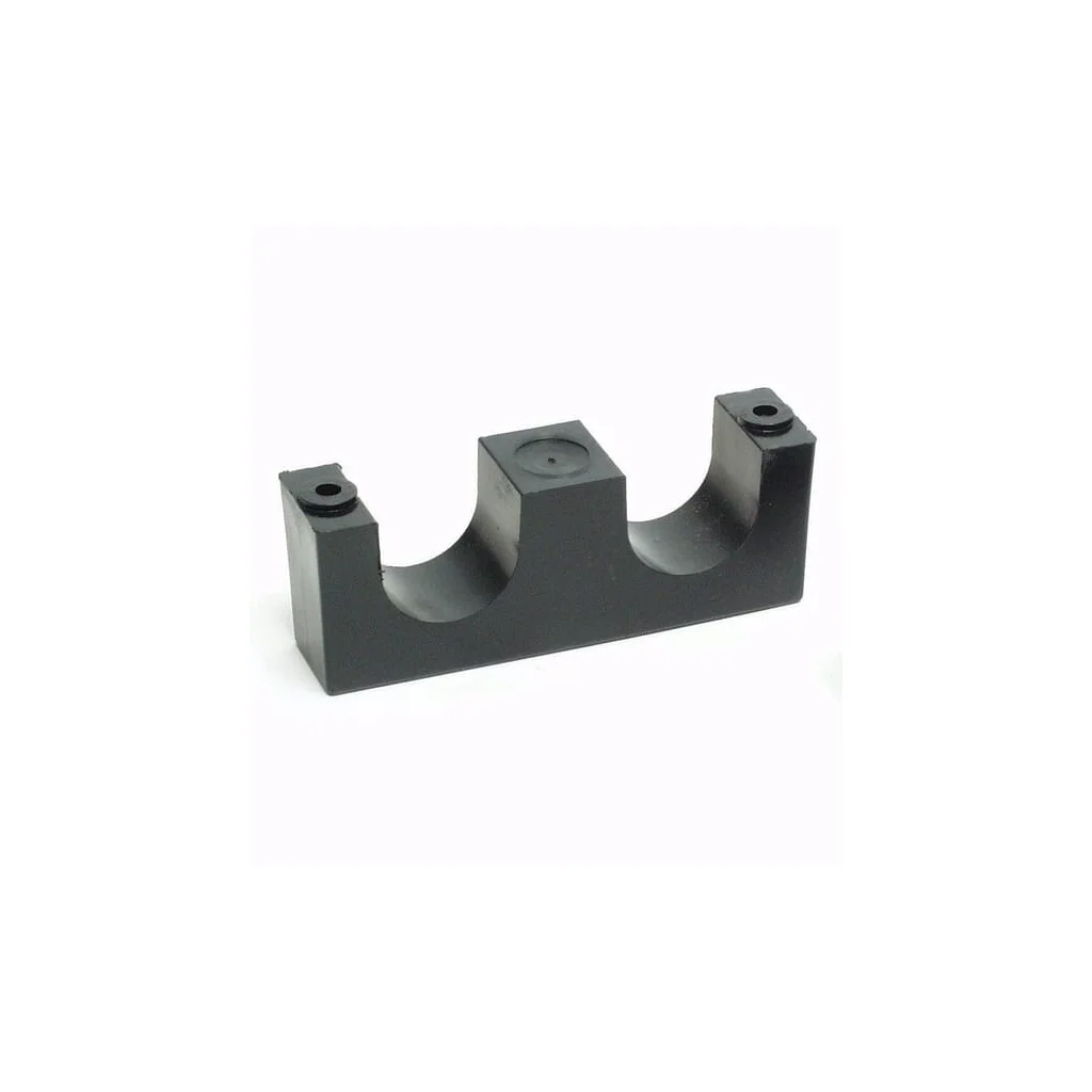 Clema dublă pentru tub cu diametrul de 22 mm