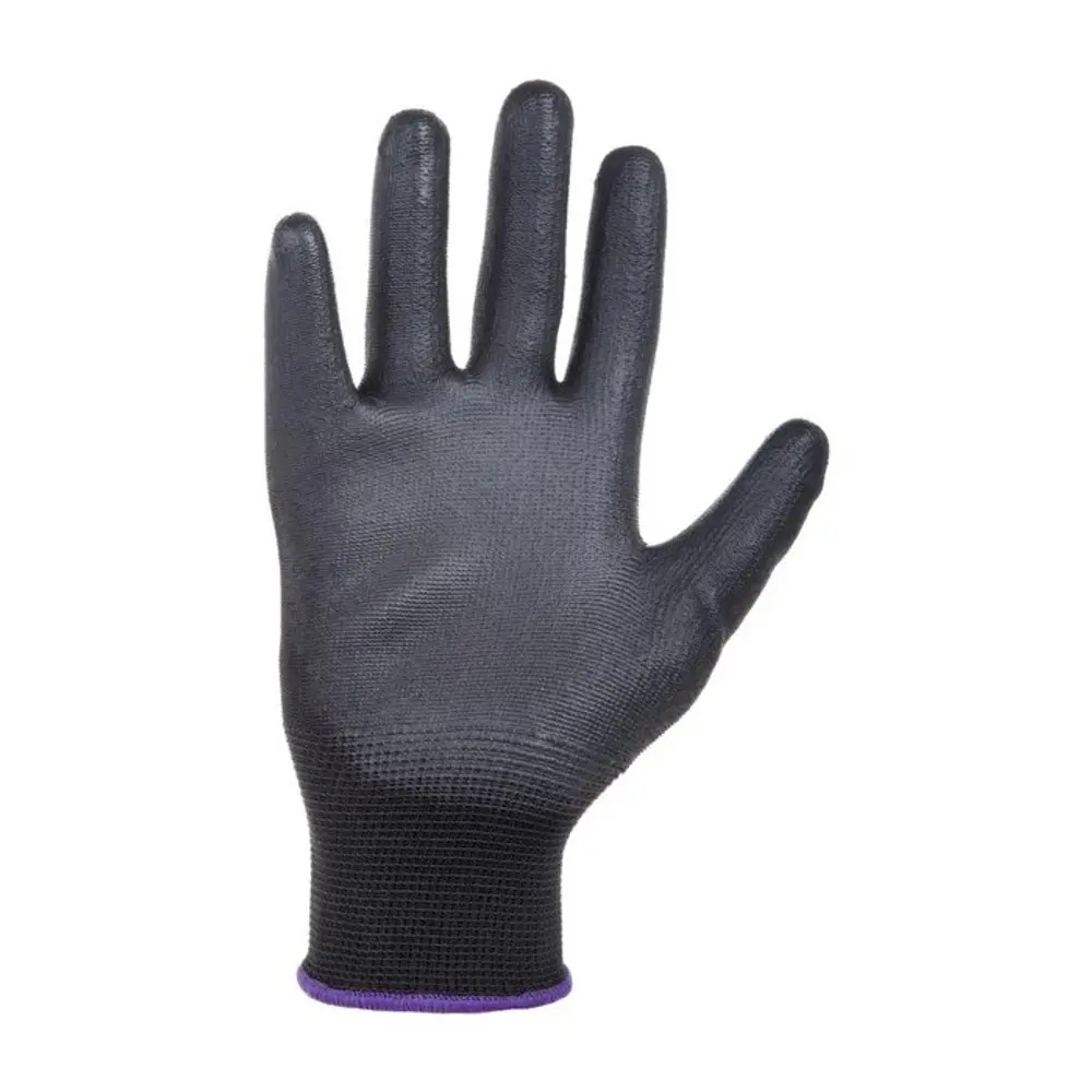 Manusi de lucru negre nailon/poliester 8/M
