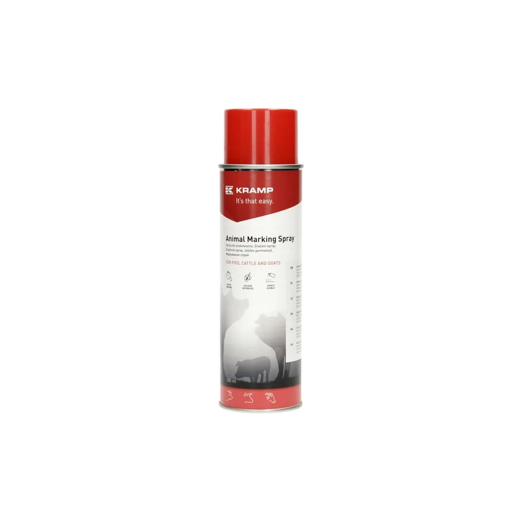 Spray roșu pentru marcarea animalelor 500ml