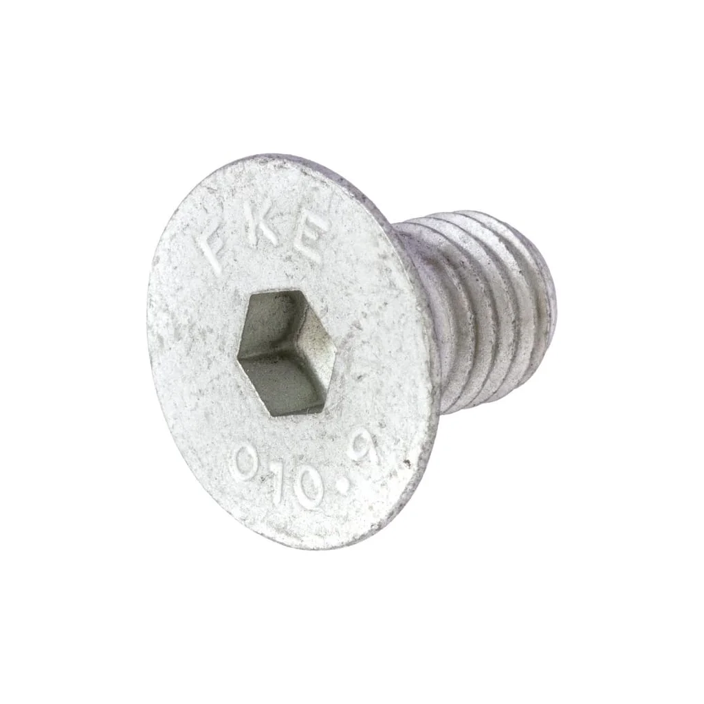 Șurub cu cap înecat 10x16 grupa 10.9