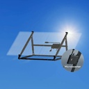 Suport pentru sistem fotovoltaic pentru perete, balcon, balustrada, gradina - Cu Microinvertor – fotografia 1