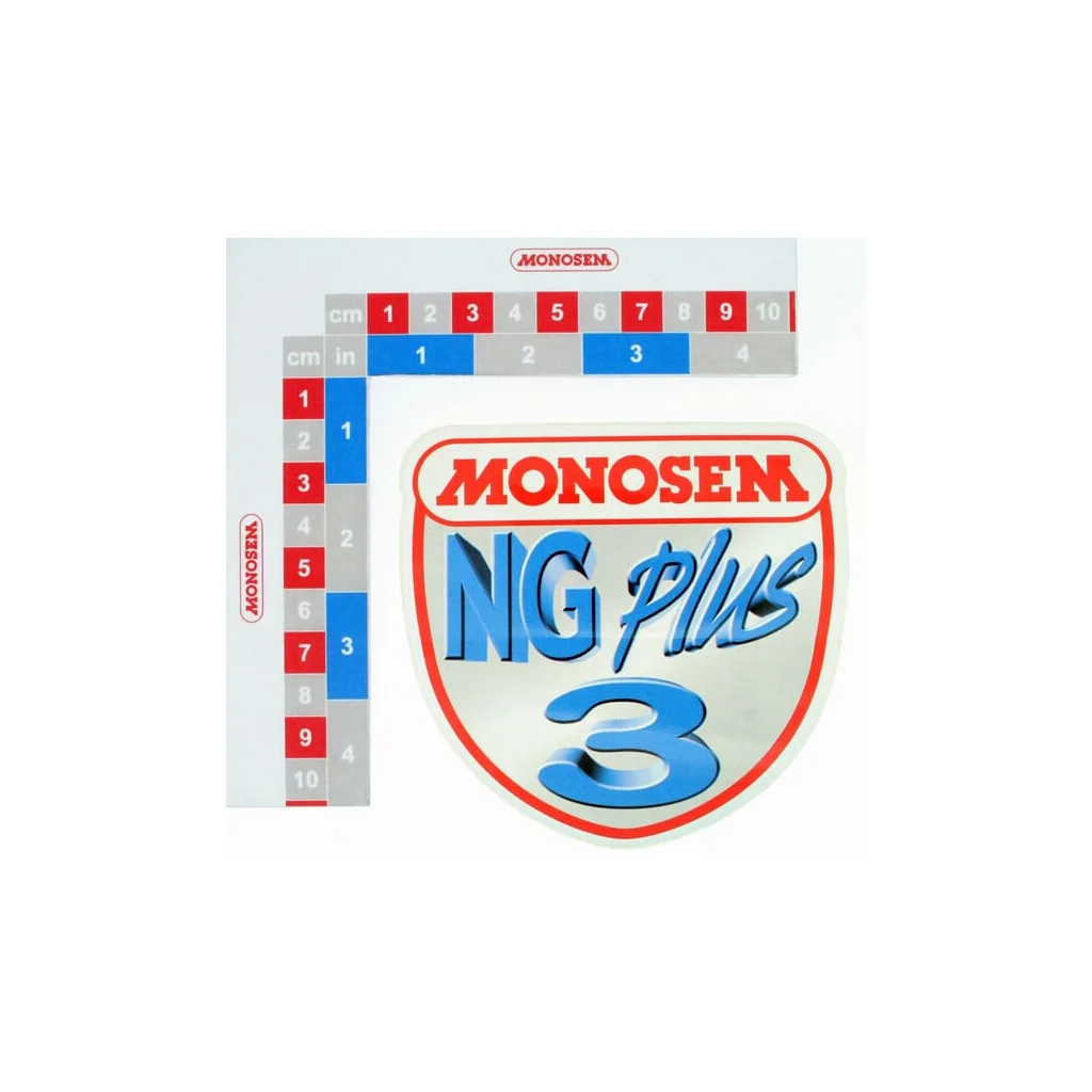 Autocolant: "NG+3" pe buncăr