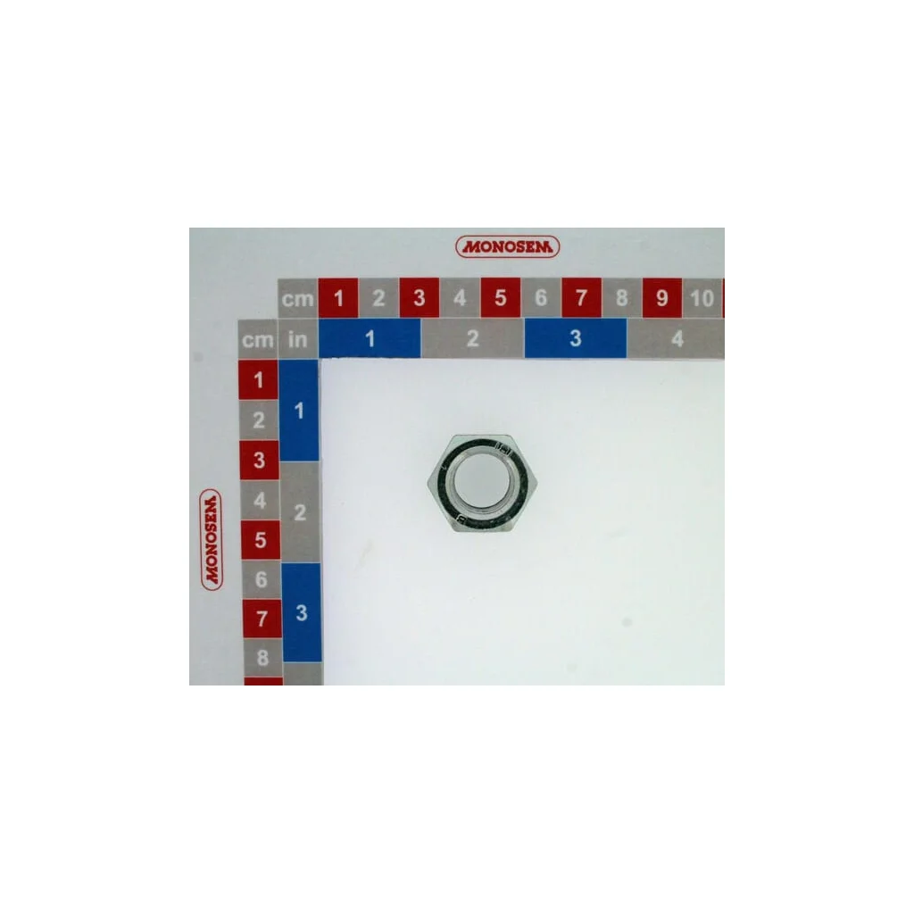 Piuliță hexagonală autoblocantă M16x2.00 DIN985 oțel zincat