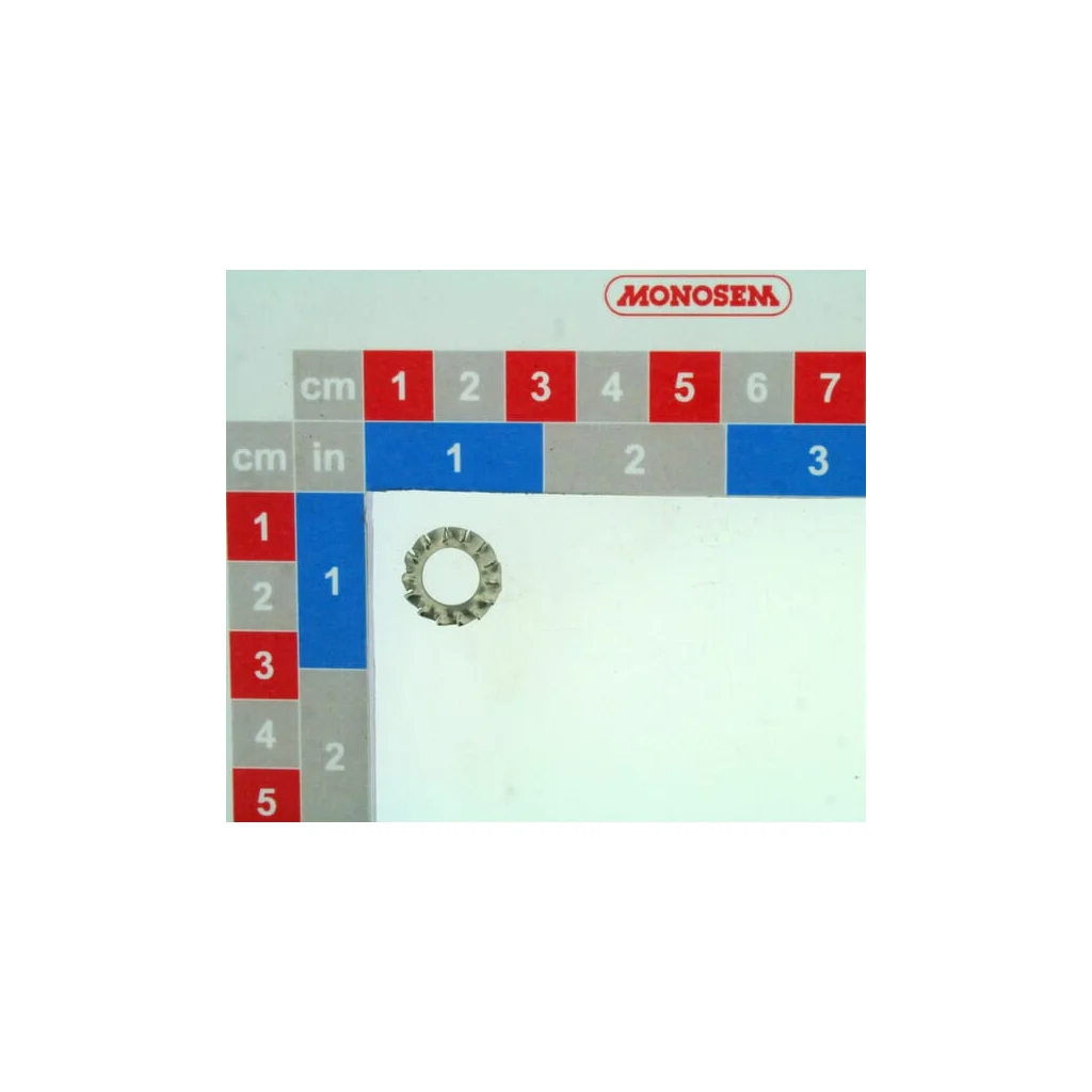 Șaibă de blocare zimțată 8mm din oțel inoxidabil