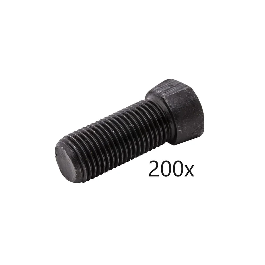 Pachet cu șuruburi 200 buc M12x1,25x35