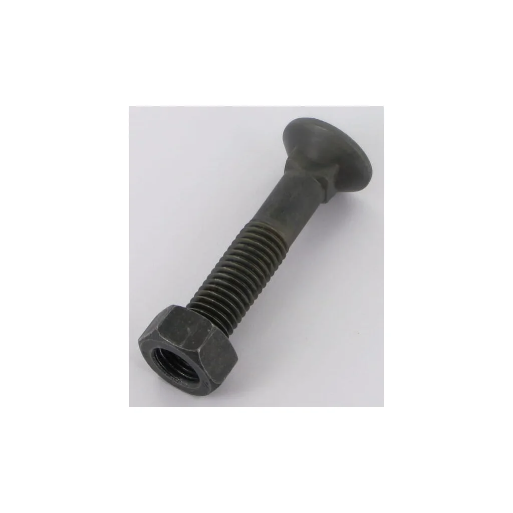 Șurub și piuliță plug M12x1.25x36, cap înecat rotund, gât pătrat