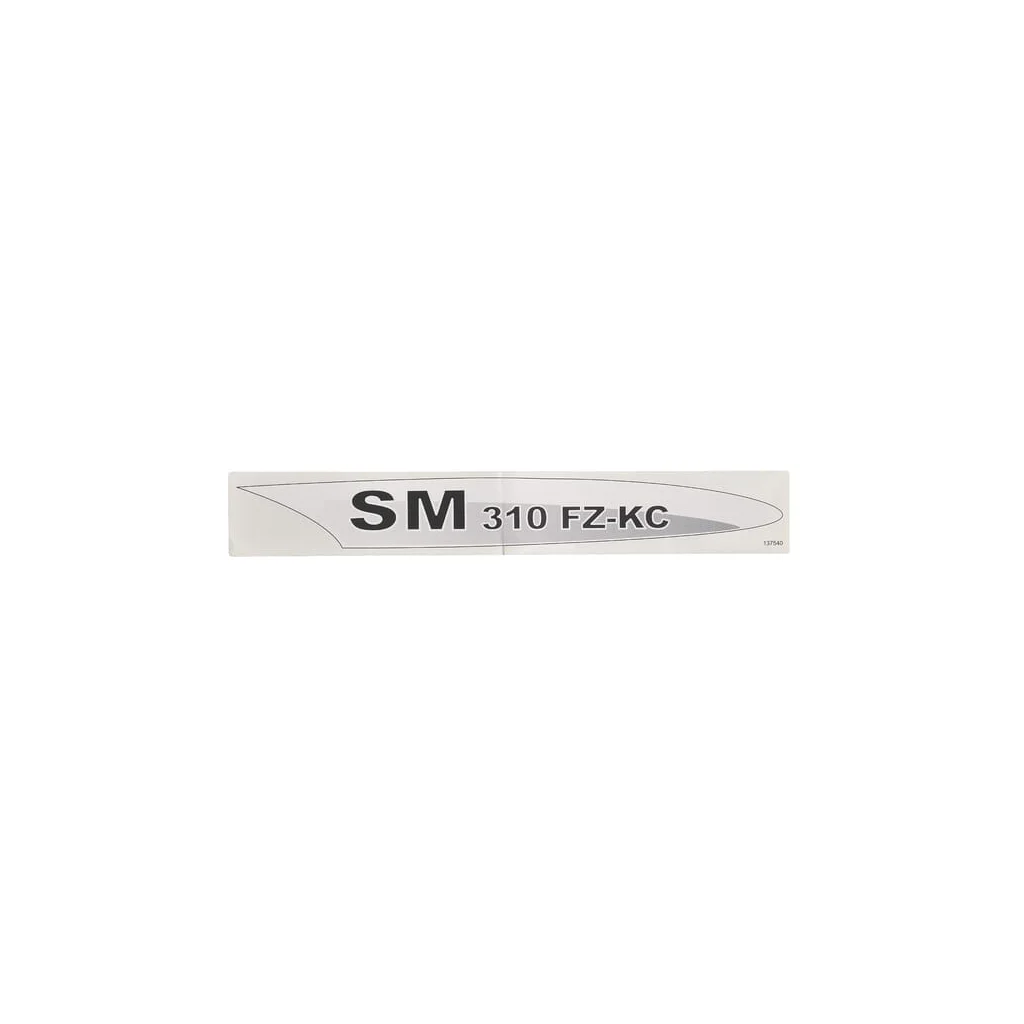 Autocolant Fella "SM 310 RZ-KC" r