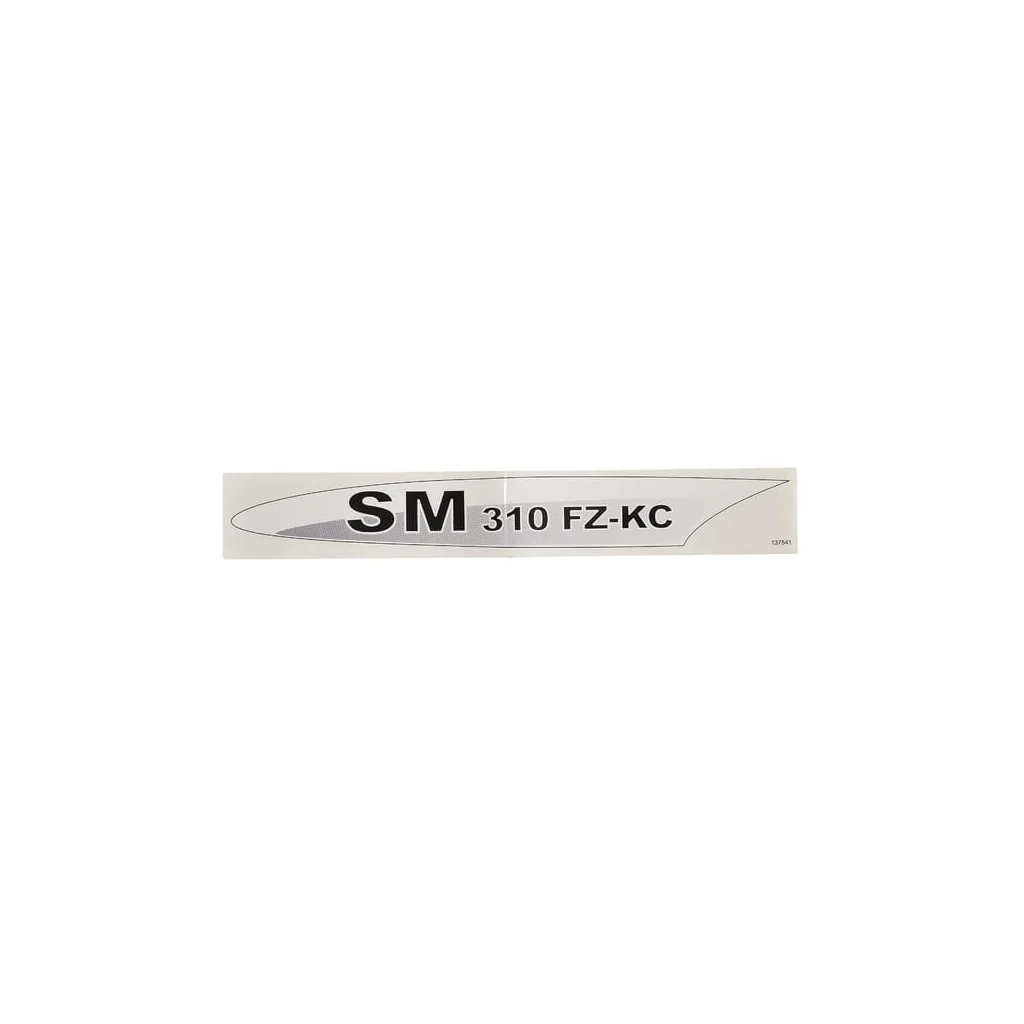 Autocolant Fella "SM 310 RZ-KC" r