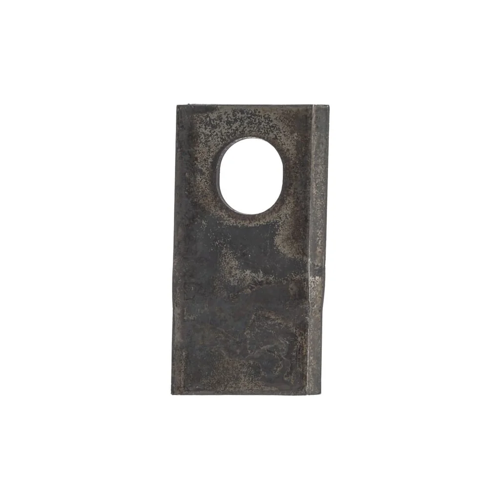 Lamă cositoare stânga 92x48x4mm orificiu 24x20mm oval pachet 25 buc. potrivită pentru Kongskilde JF/Stoll