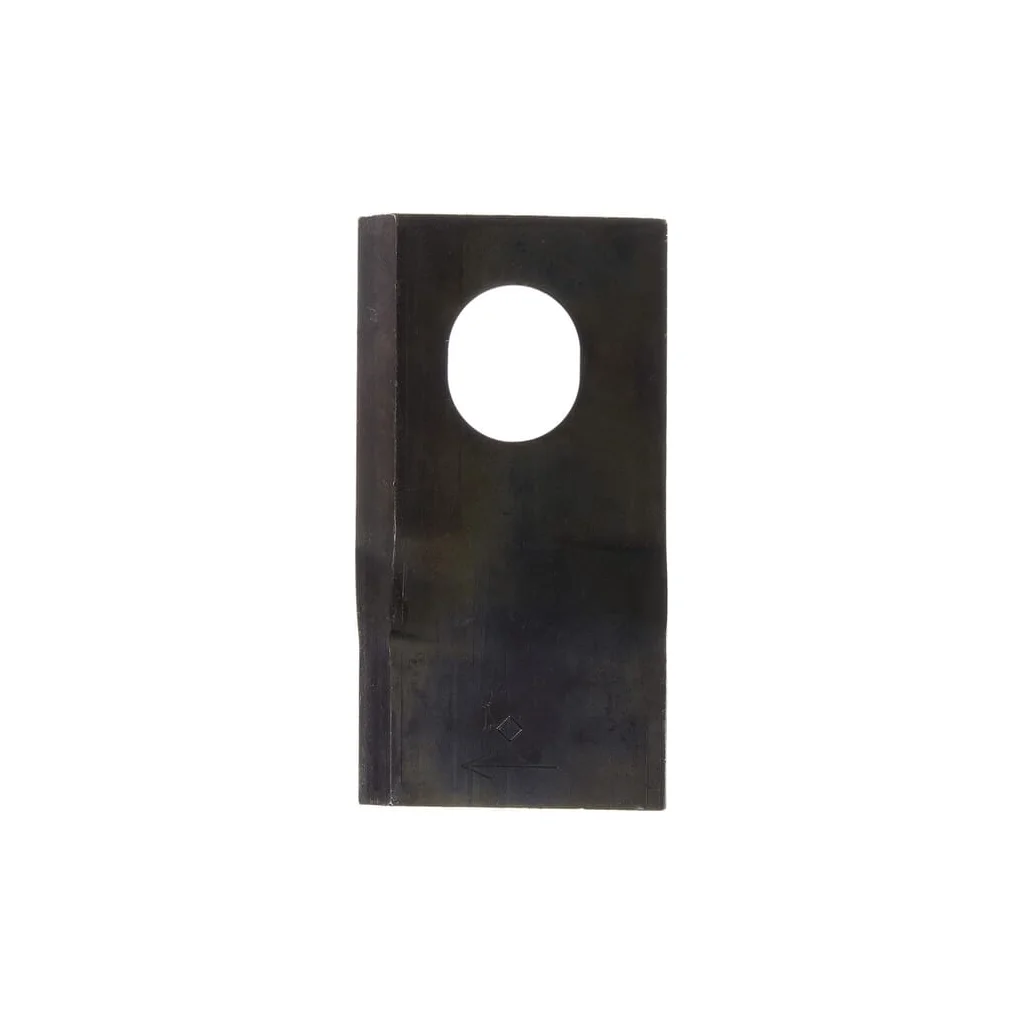 Lamă cositoare dreapta 92x48x4mm orificiu 24x20mm oval pachet 25 buc. potrivită pentru Kongskilde JF/Stoll