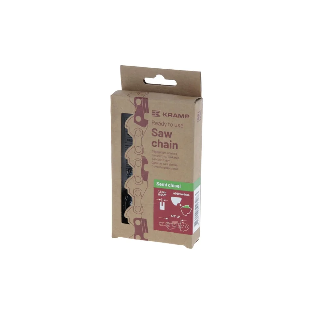 Lanț de ferăstrău 3/8" 1.1mm 40 DL semi-daltă, Eficienţă