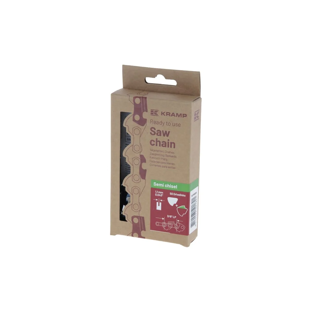 Lanț de ferăstrău 3/8" 1.1mm 50 DL semi-daltă, Eficienţă