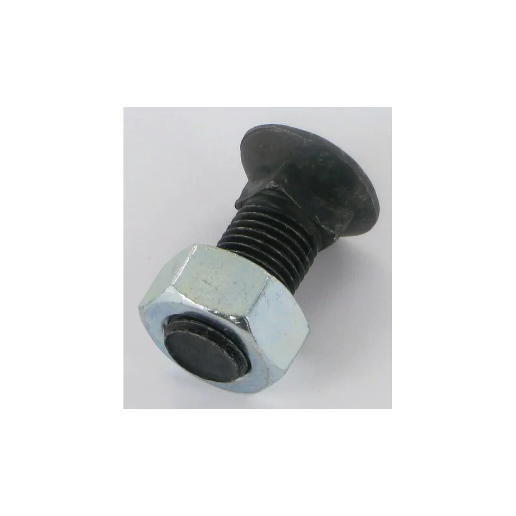 Șurub și piuliță pentru plug 14x1.5x36, cap rotund înecat, gât pătrat