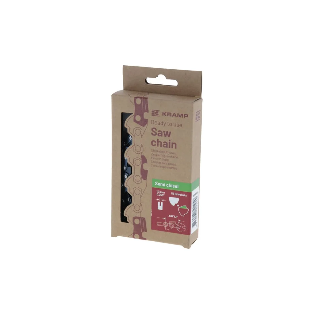 Lanț de ferăstrău 3/8" 1.3mm 55 DL semi-daltă, Eficienţă