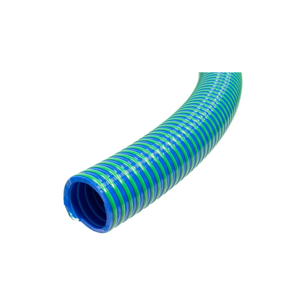 Furtun vidanjă din PVC albastru/verde 3 1/2"