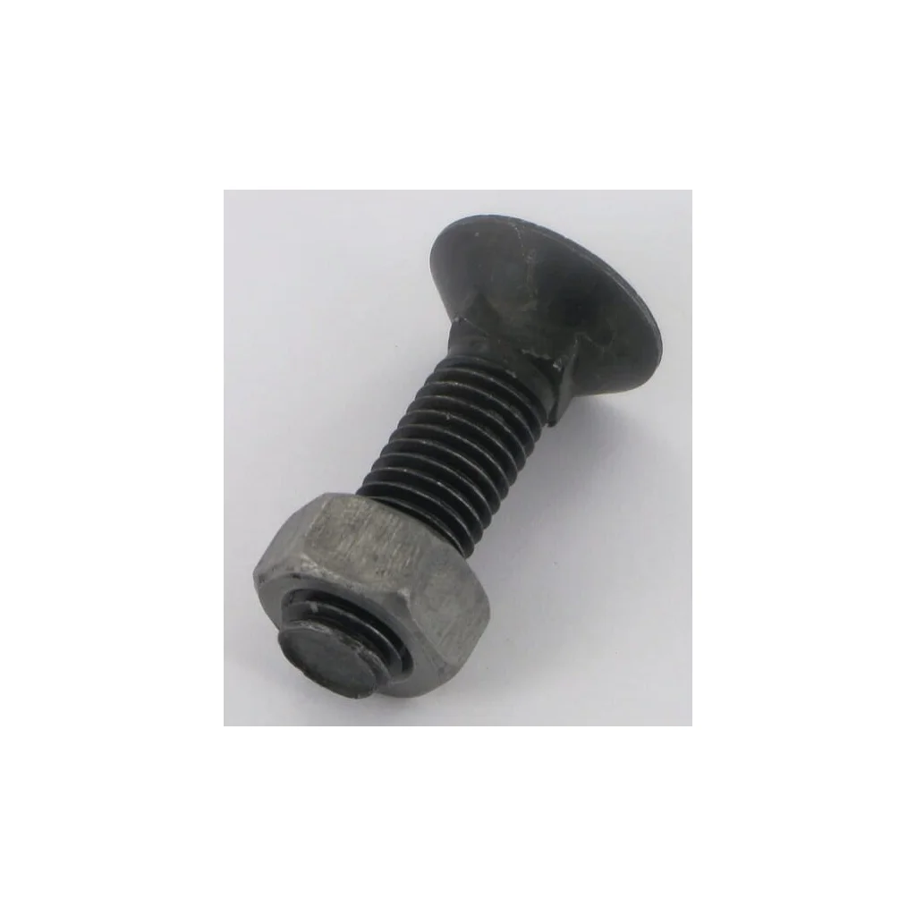 Șurub plug cu gât pătrat și piuliță M14x50mm VK